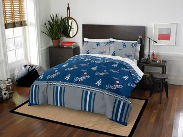 Los Angeles Dodgers OFFICIAL MLB Queen Bed In Bag Set