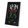 La Crosse Technology LCD Black Desktop Dual USB Charging Station with Alarm, C86224