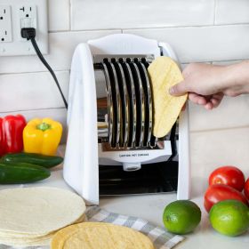 Honey-Can-Do 6-Tortilla Electric Toaster, White
