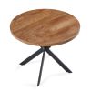 Table Top Only !!! Easy-Assembly Round Dining Table,Coffee Table for Cafe/Bar Kitchen Dining Office