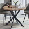 Table Top Only !!! Easy-Assembly Round Dining Table,Coffee Table for Cafe/Bar Kitchen Dining Office