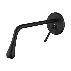 Banpu Black Basin Faucet Hot And Cold Copper In-Wall Style (Option: 32F black)