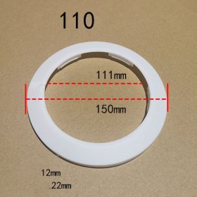 Water Pipe Decoration Ring Wall Hole Air-conditioning Hole Decoration Cover (Option: 110white)