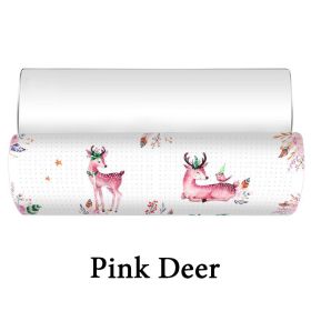 Adjustable Air Conditioning Cover Wind Deflector (Option: Pink Deer)