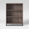 Mixed Material 3 Shelf Bookcase