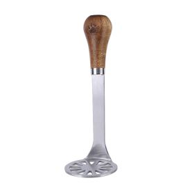 Cheese Knife Vertical Cheese Scraper Acacia Wooden Handle Butter Cake Coated Scraper Bread Toast Butter Knife Suit (Option: Potato Press)